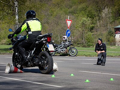 Zu den Motorrad-Trainings